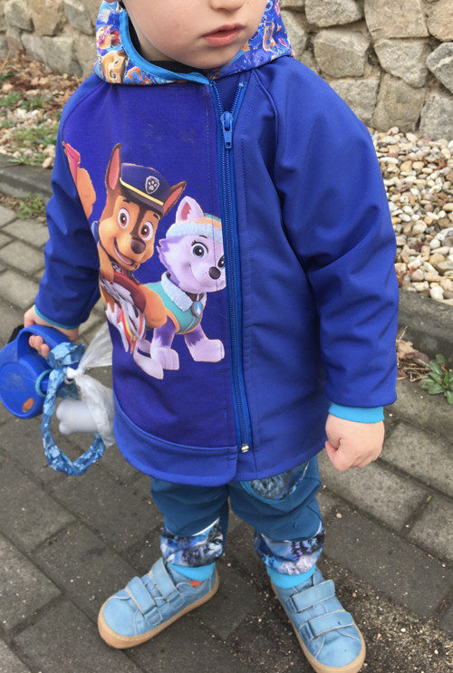 Rostoucí softshellová bundička - křivák — foto 1
