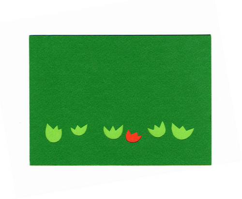 Velikonoční přání - Tulipány