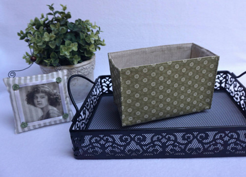 Textilní košíček - SLEVA 25% — foto 1
