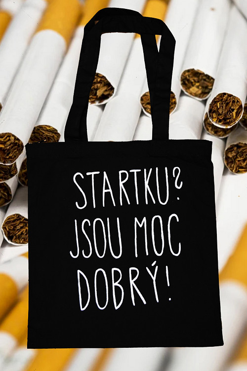 Pevná plátěná taška - Startku? — foto 1