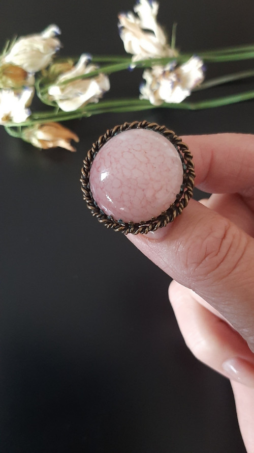 Krásná vintage brož, 30-léta, Československo
