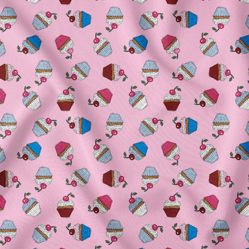 Zahradní slavnost - Cupcakes na růžové