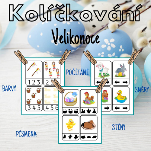 Velikonoce, kolíčkování