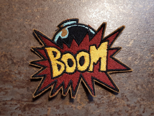 Nášivka old school - BOOM — foto 1