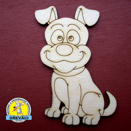 PEJSEK malý - třeba magnet 7 x 5cm KV0279 F