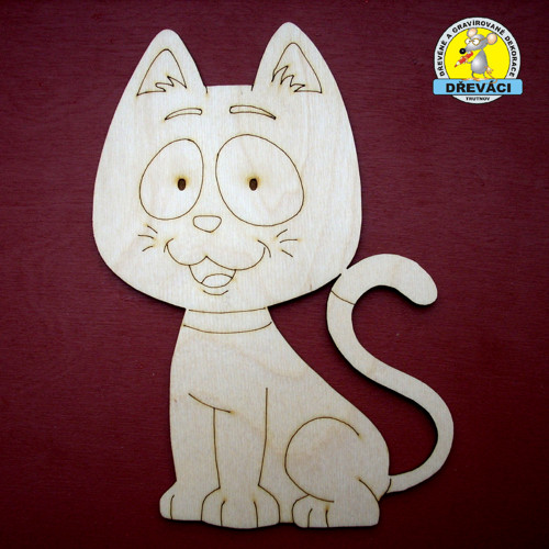 KOČKA velká - 19 x 13,5 cm KV0279 H