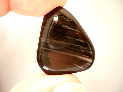 Přívěšek - obsidián mahagonový 35 mm, č.5f