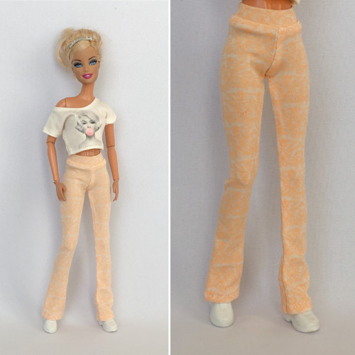 Zvonové legíny pro barbie — foto 1