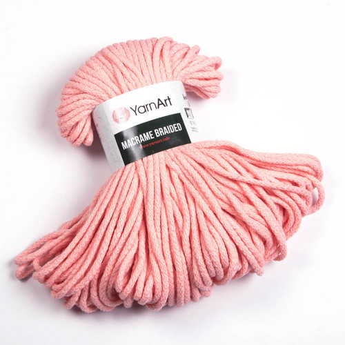 Příze Macrame Braided - lososová — foto 1