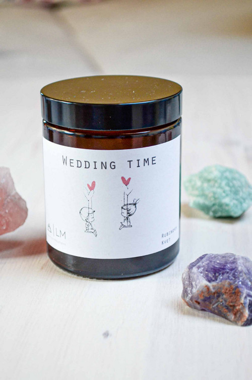 Sójová svíčka - WEEDING TIME.... 120 ML — foto 1