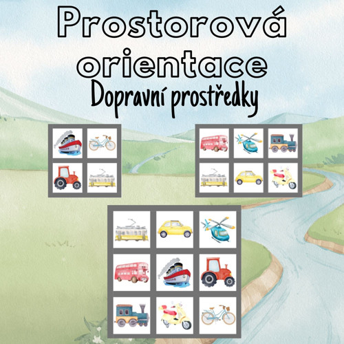 Dopravní prostředky, prostorová orientace