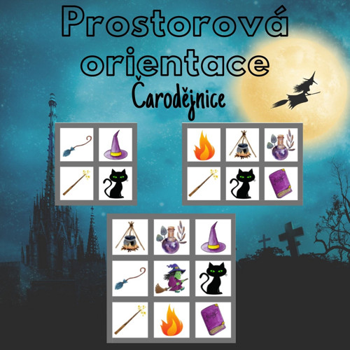Čarodějnice, prostorová orientace