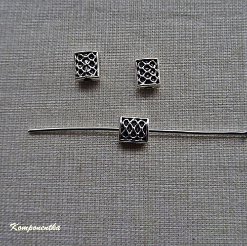 Kovový korálek 7x6mm 2kusy