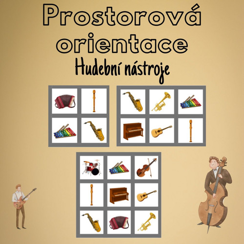 Hudební nástroje, prostorová orientace