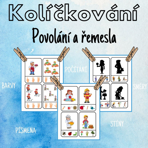 Povolání a řemesla, kolíčkování
