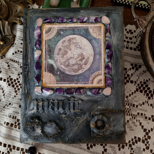 Scrapbookový Magický deník - Ametyst — foto 1