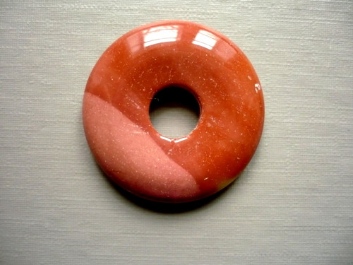 Donut 30 mm - jaspis mookait, č.1f