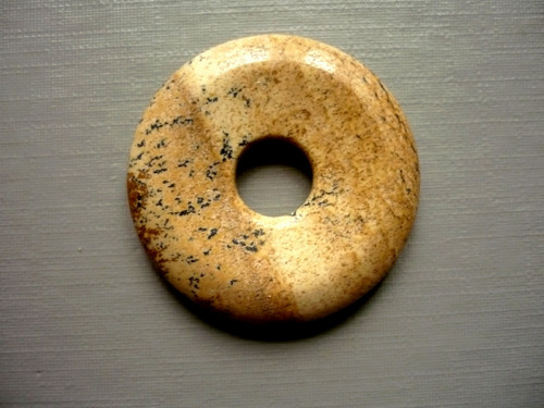 Donut 30 mm - jaspis obrázkový, č.9f