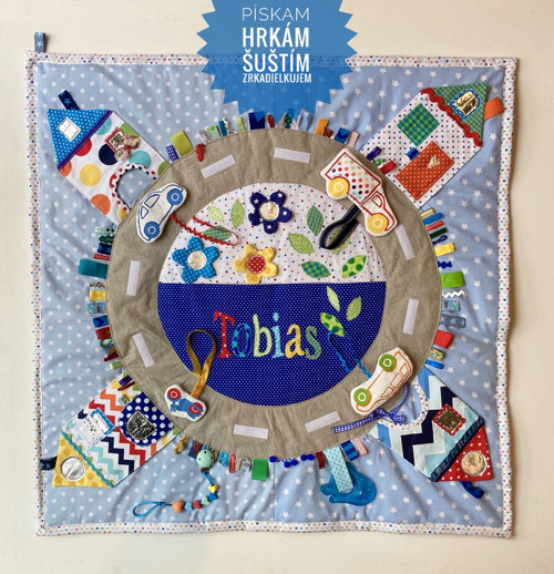 Hracia deka "Farebná cesta cestička"