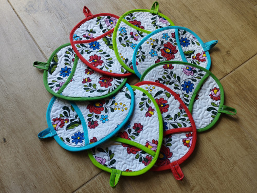 Kuchyňské chňapky folklórní