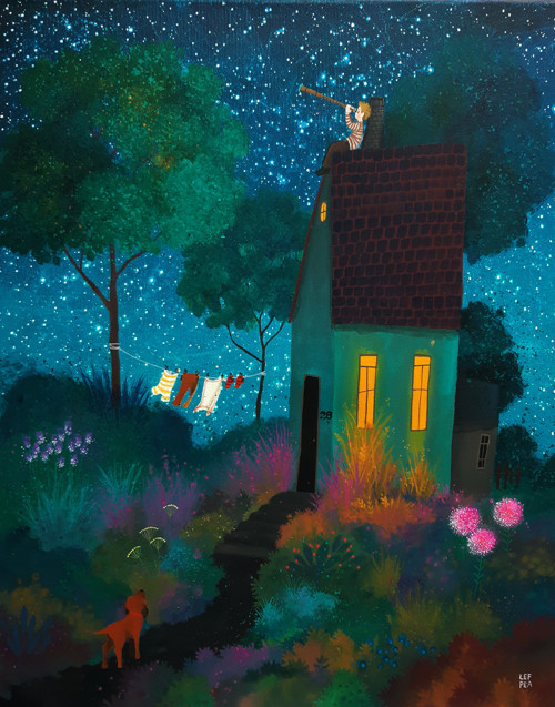 Daleko od lidí - 40x50cm — foto 1