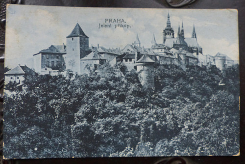 Praha Jelení příkop...pohlednice