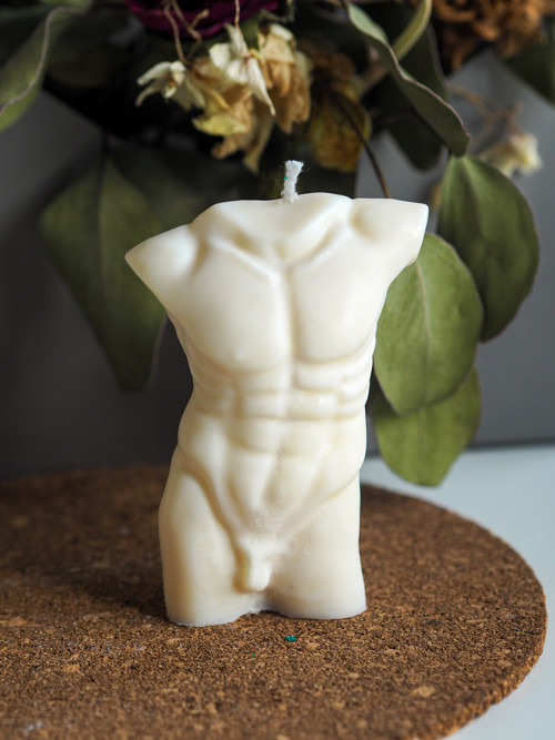 Sójová svíčka - mužské tělo bodytalk