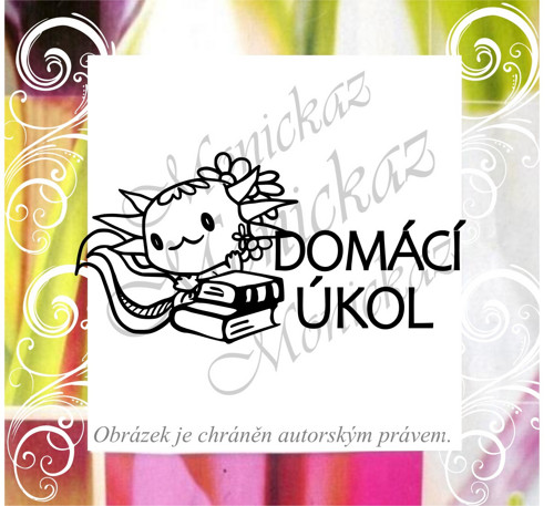 Domácí úkol Axolotl 809. Razítko. — foto 1