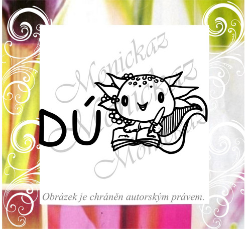 DÚ Axolotl 811, domácí úkol. Razítko.