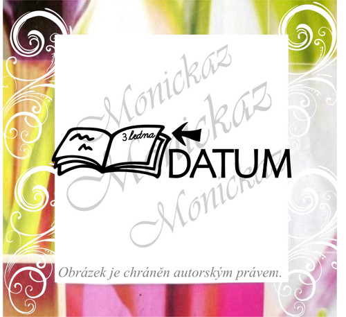 Datum, piš 771. Razítko. — foto 1
