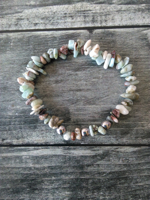 Náramek MOŘE*larimar*hematit