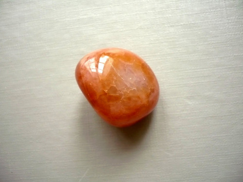 Troml. kámen – ohnivý achát 22 mm, č.13f