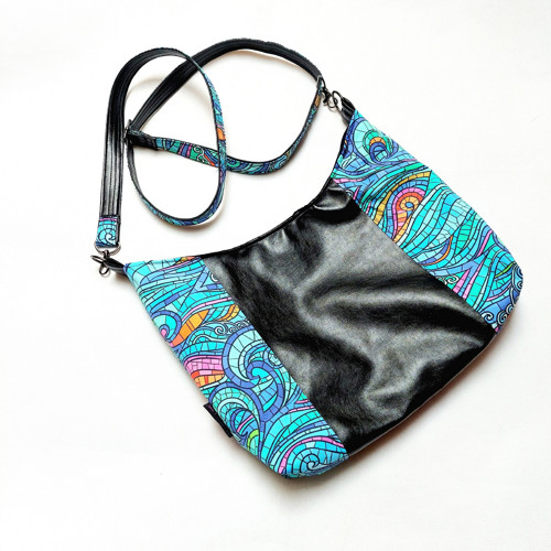 Boho kabelka crossbody Wawe — foto 1