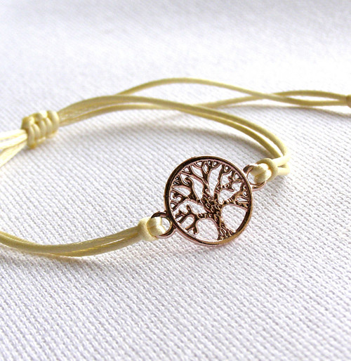 Náramek Kabbalah Strom Života Rose Gold