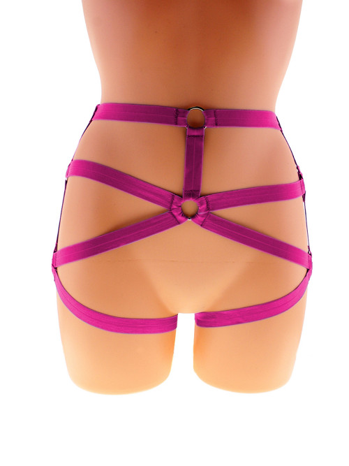 Women body harness panties, sexy páskové kalhotky