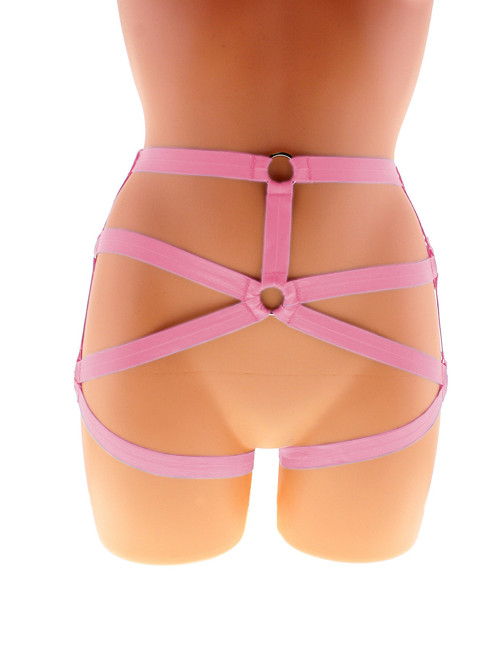 Women body harness panties, sexy páskové kalhotky