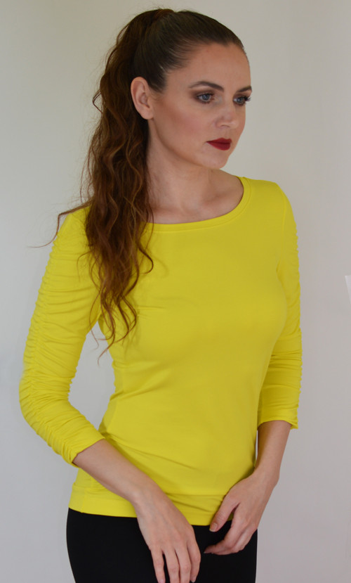 Triko řasené...vel. 34-48 — foto 1