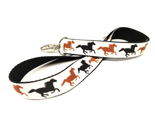 Klíčenka HORSE s karabinou, dlouhá