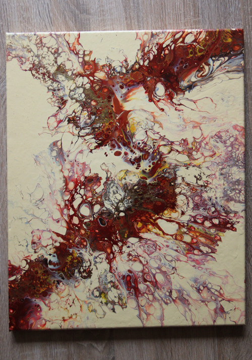 Korálový útes (Akryl na plátně 50x40 cm)