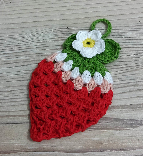 Háčkovaná houbička na nádobí "Kingsberry" — foto 1
