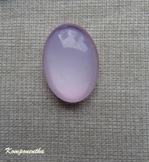 Skleněný kabošon 13x18mm 1kus