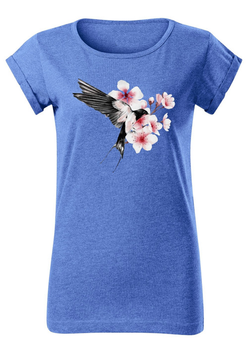 Dámské tričko "Bird of Okinawa"