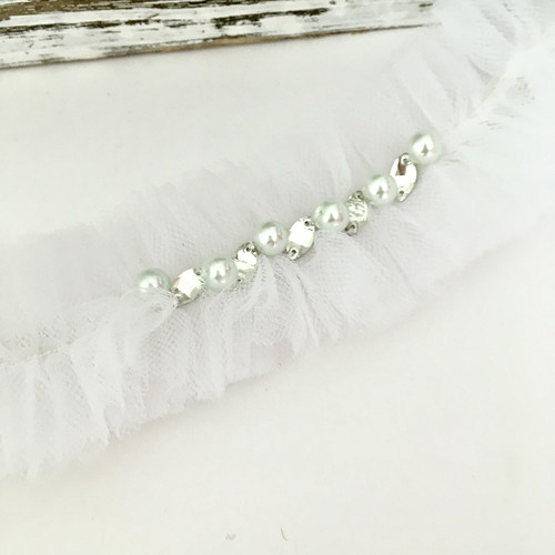 Svatební podvazek Wedding sparkle
