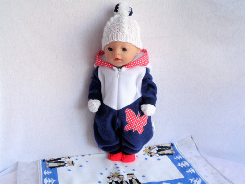 Zimní kombinézka pro Baby Born