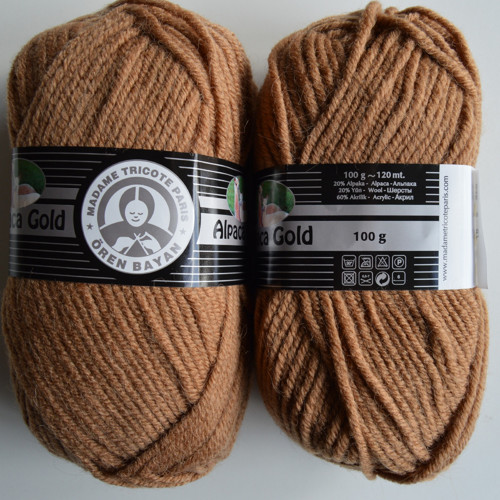 ALPACA Gold, velbloudí hnědá, 100g