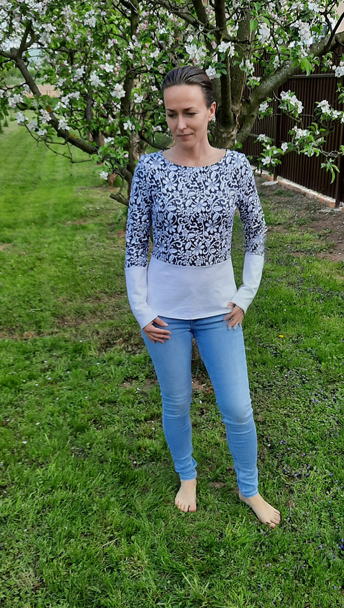 Dámská halenka (mikina)
