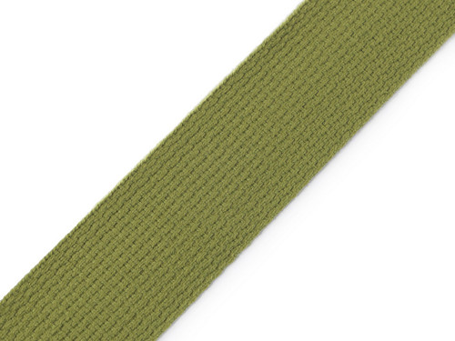 Popruh šíře 32 mm (1m) - khaki — foto 1