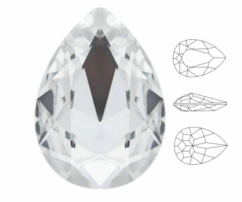 4ks Izabaro Crystal Crystal 001 Hruška Slza