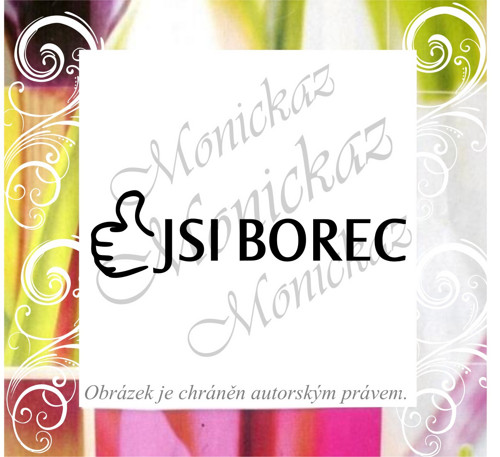 Jsi borec. Palec nahoru 849. Razítko. — foto 1