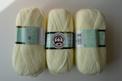 Super Baby vanilkové barva, 100% akryl, 100g